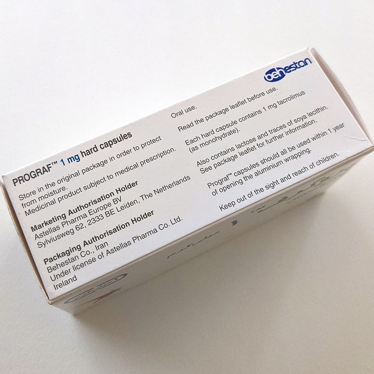 Prograf 1mg product picture 3