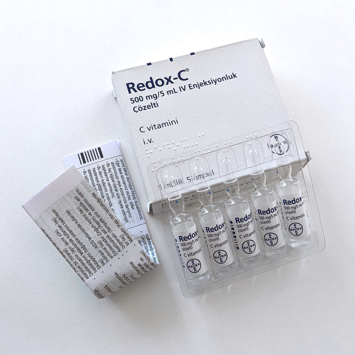 Redox-C 500mg/5ml IV product picture 2