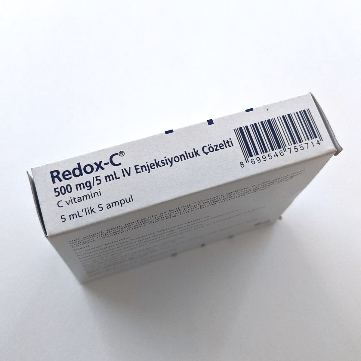 Redox-C 500mg/5ml IV product picture 4