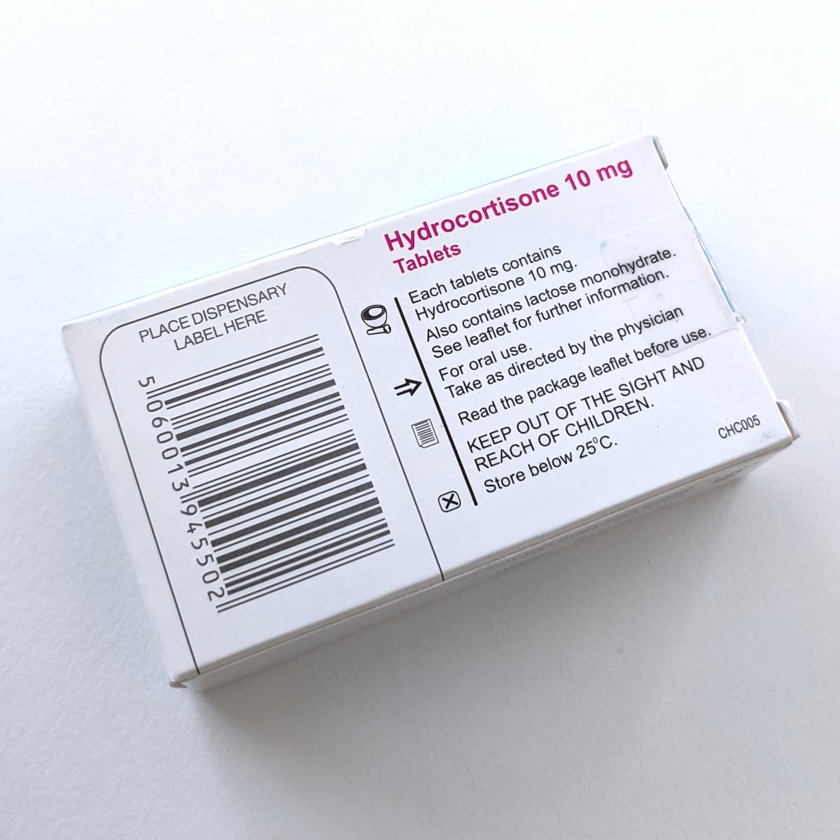 Hydrocortisone 10mg product picture 2