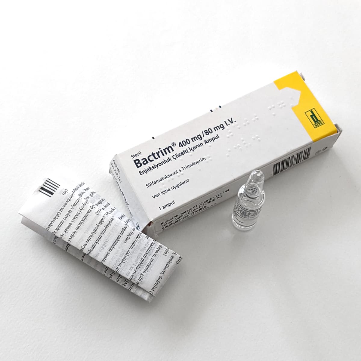 Bactrim 400mg/80mg I.V. product picture 2