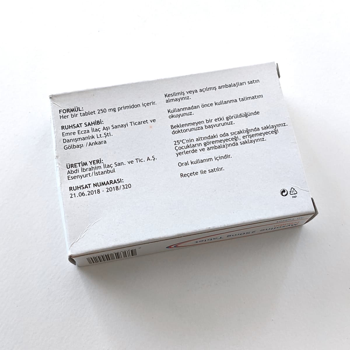 Mysoline 250mg product picture 3