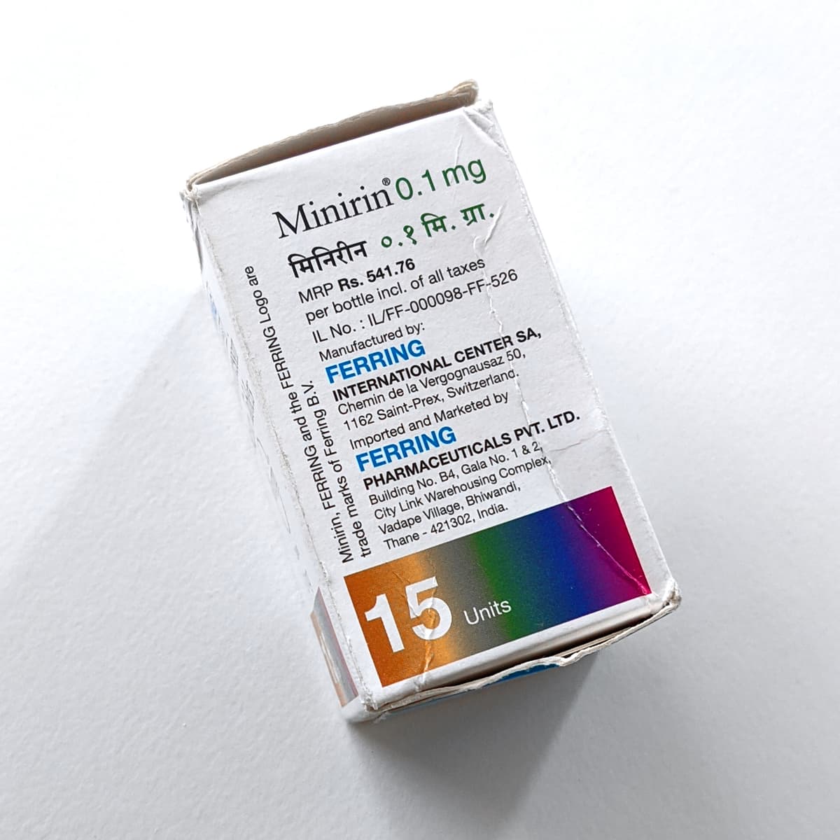 Minirin 0.1mg product picture 2
