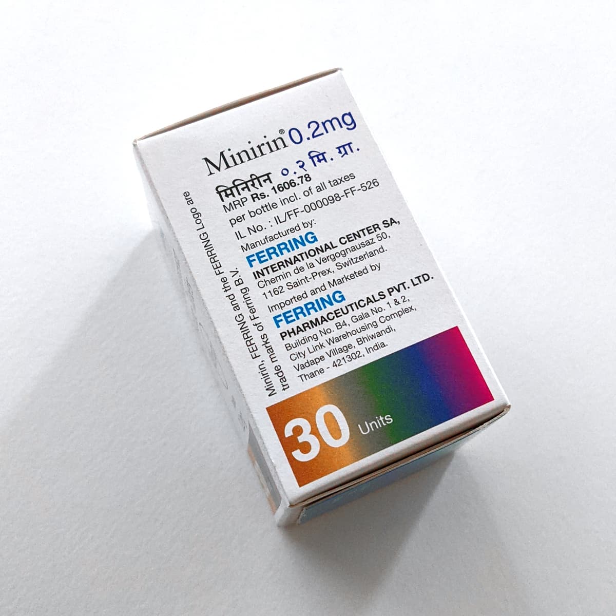 Minirin 0.2mg product picture 2