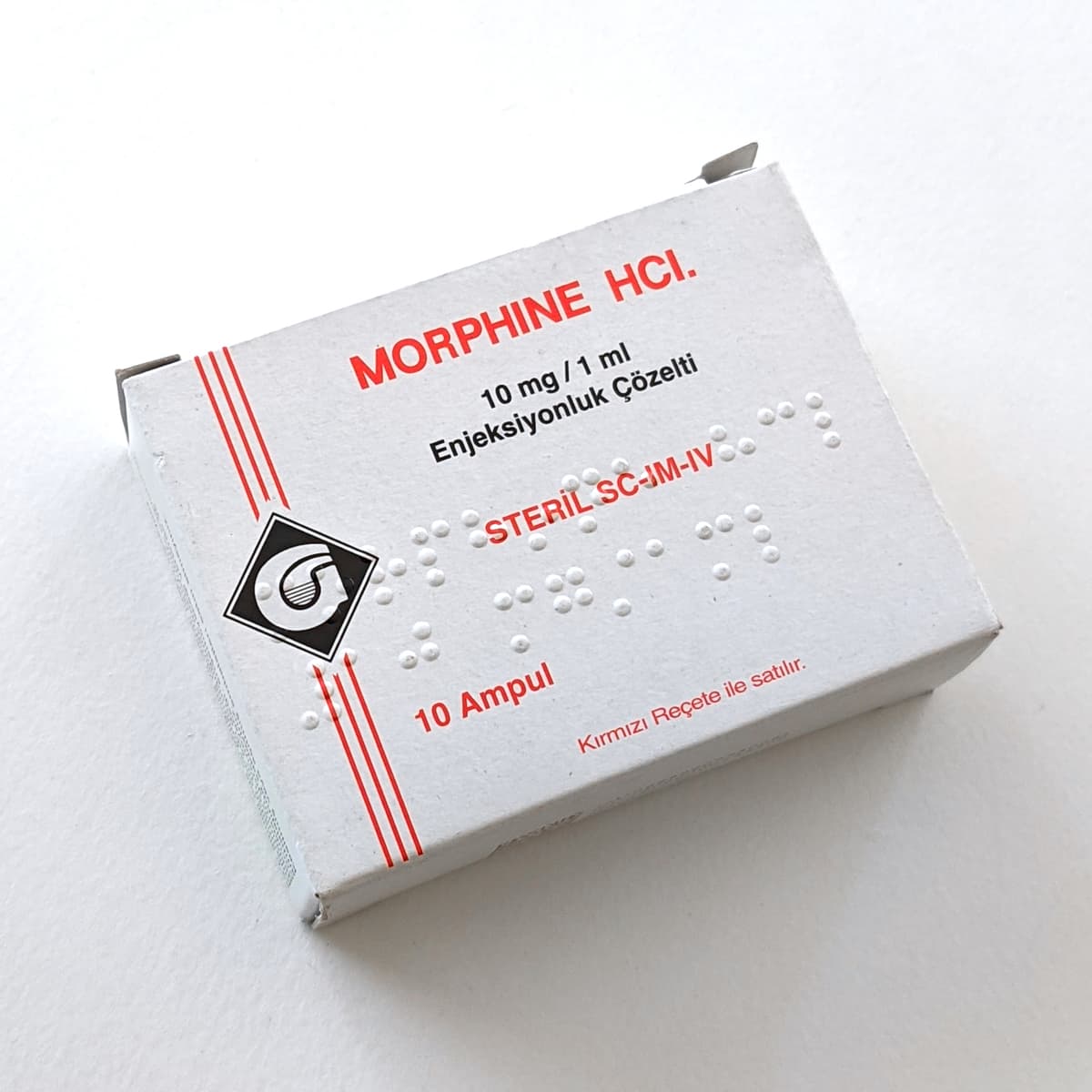 Morphine HCl 10mg/ml product picture 1