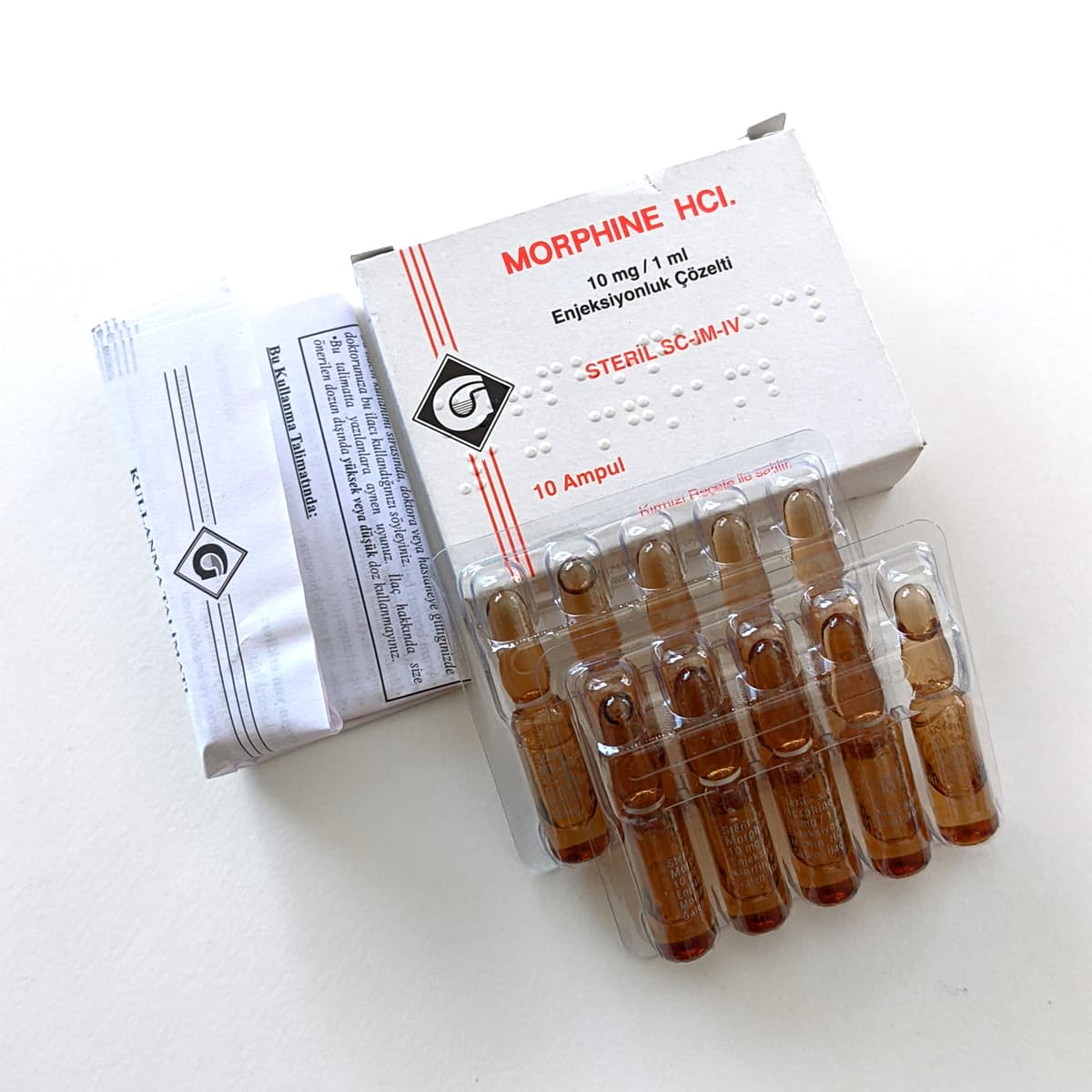 Morphine HCl 10mg/ml product picture 2