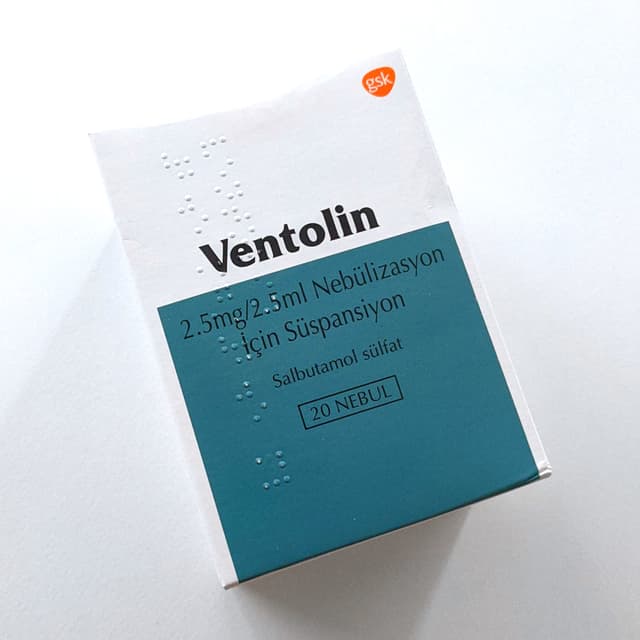 Ventolin Nebules 2.5 mg product picture