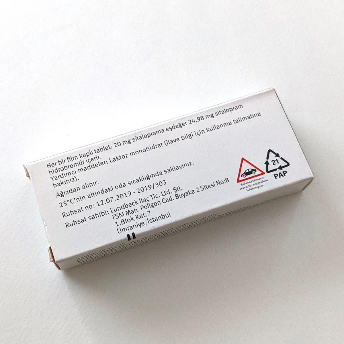 Cipram 20mg product picture 3