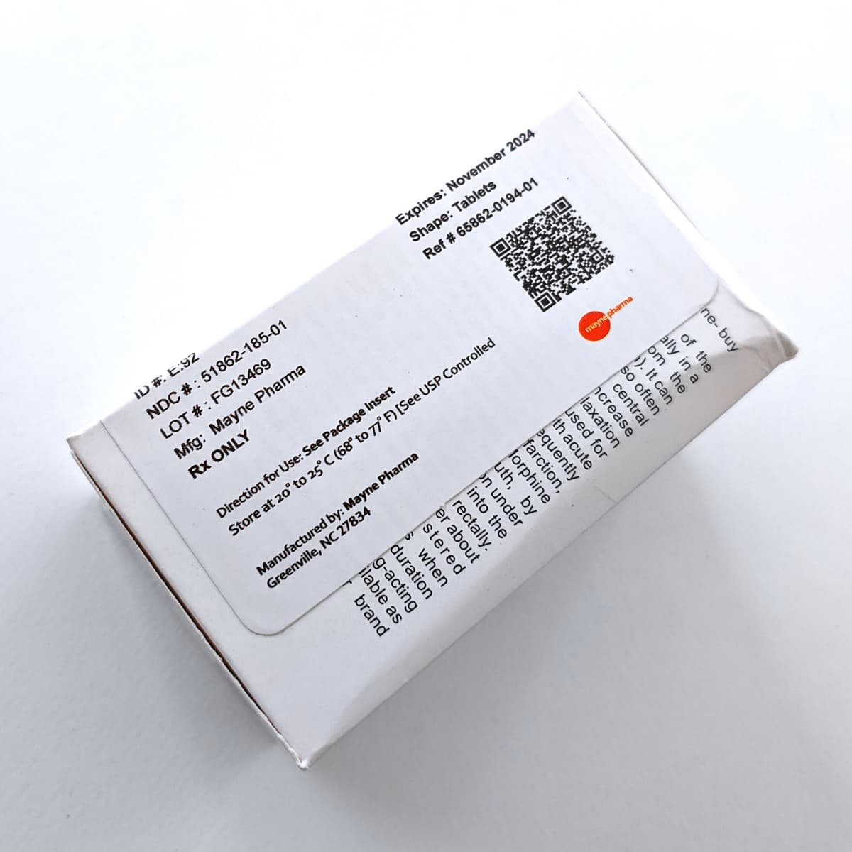 Morphine Sulfate Extended-Release 30mg product picture 4