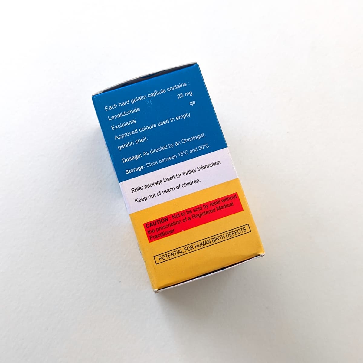 Lidomide 25mg product picture 3
