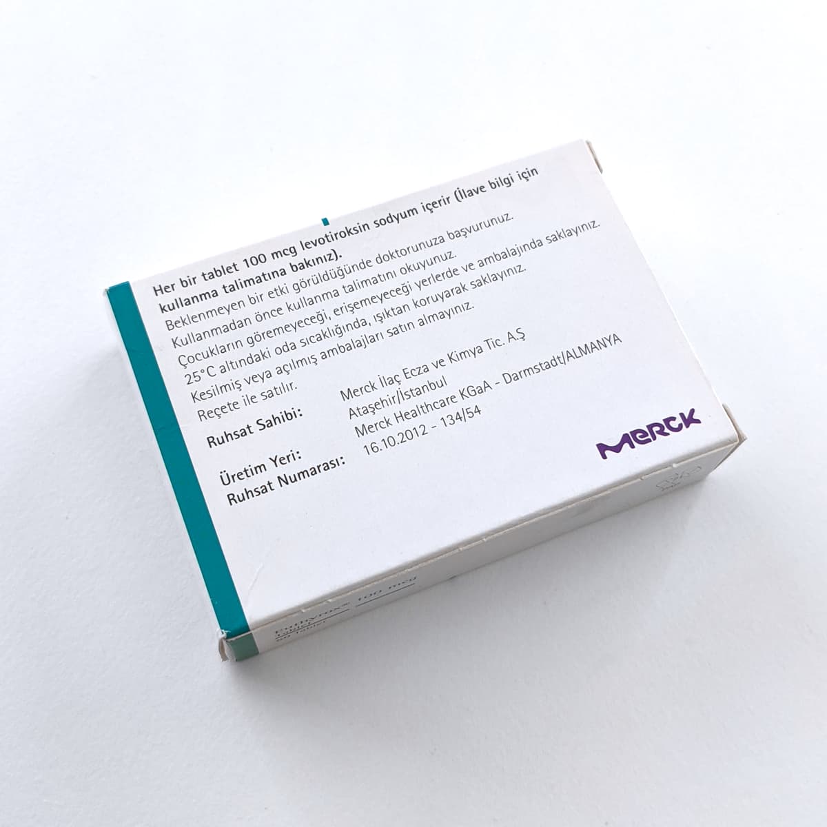 Euthyrox 100mcg product picture 3