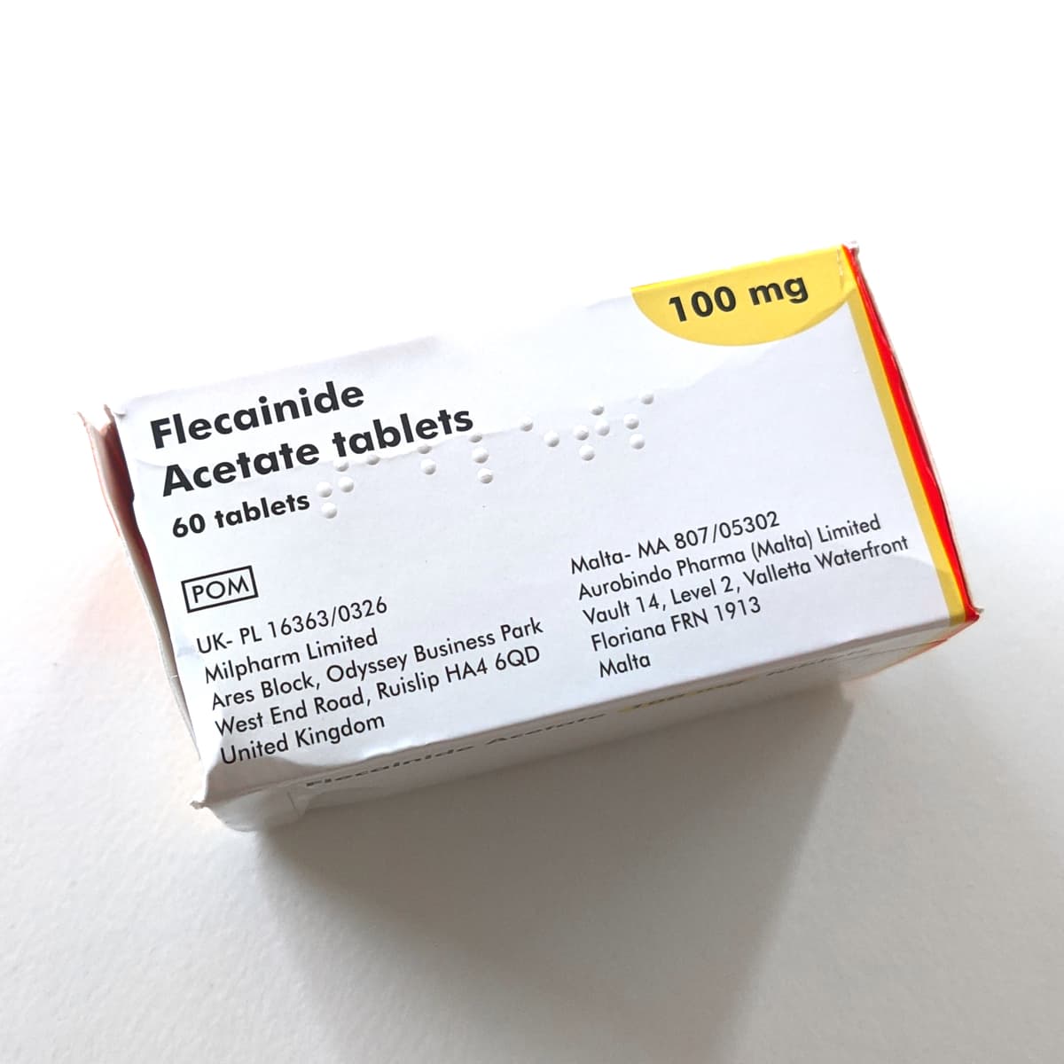 Flecainide Acetate 100mg product picture 2