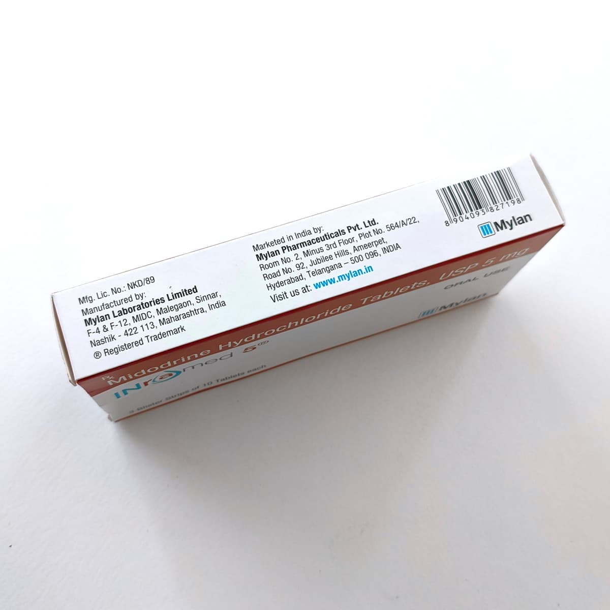 Inramed 5mg product picture 3