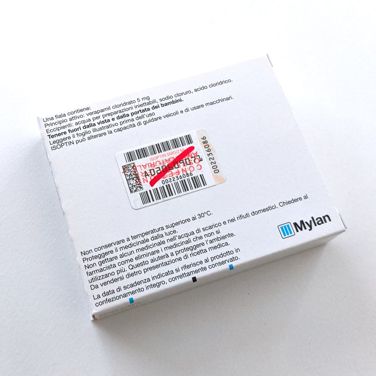 Isoptin 5mg/2ml product picture 3
