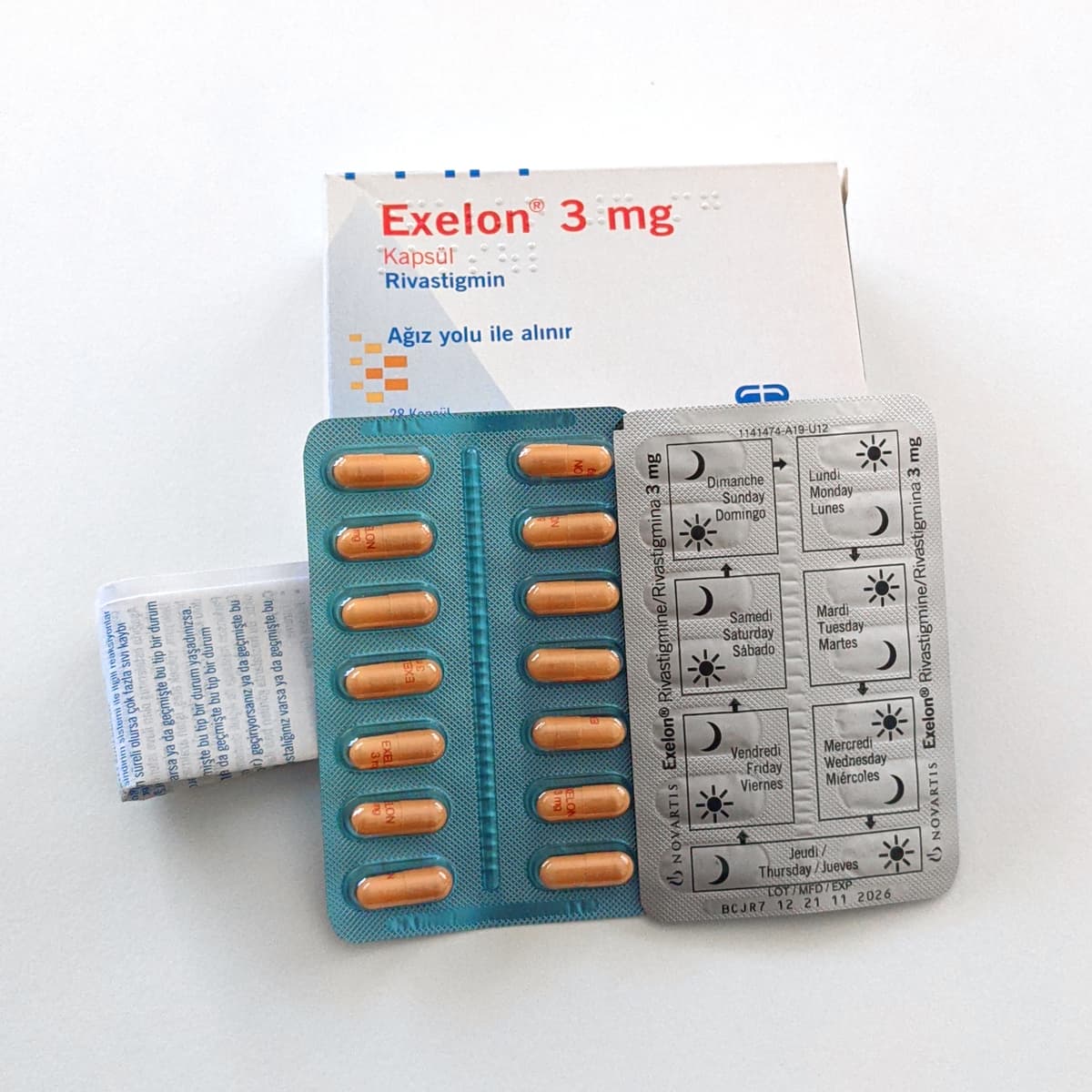 Exelon 3mg product picture 2
