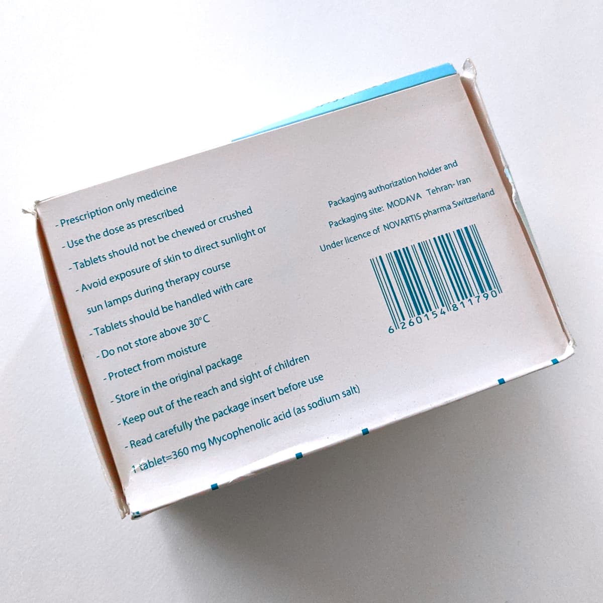 Myfortic 360mg product picture 5