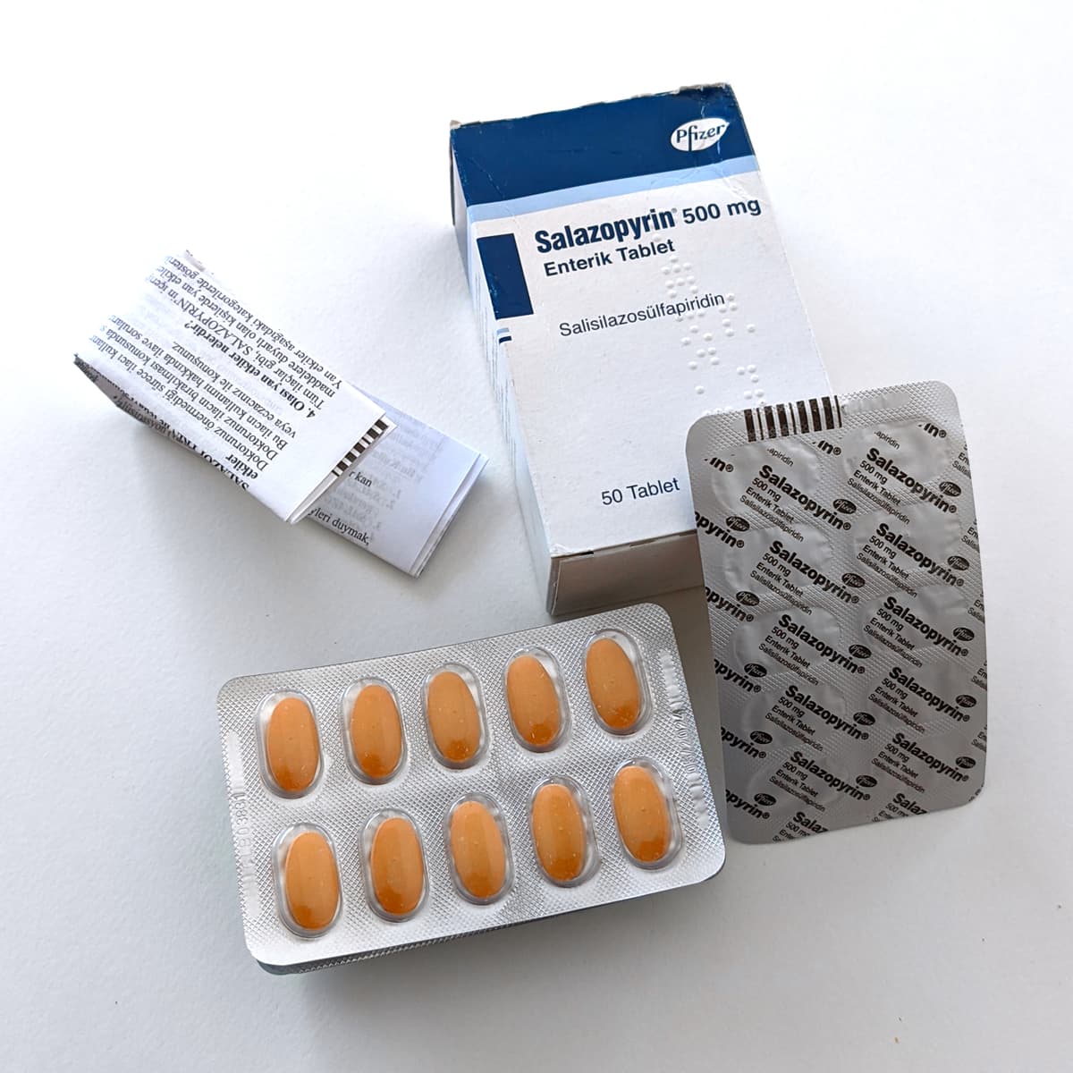 Salazopyrin 500mg product picture 2