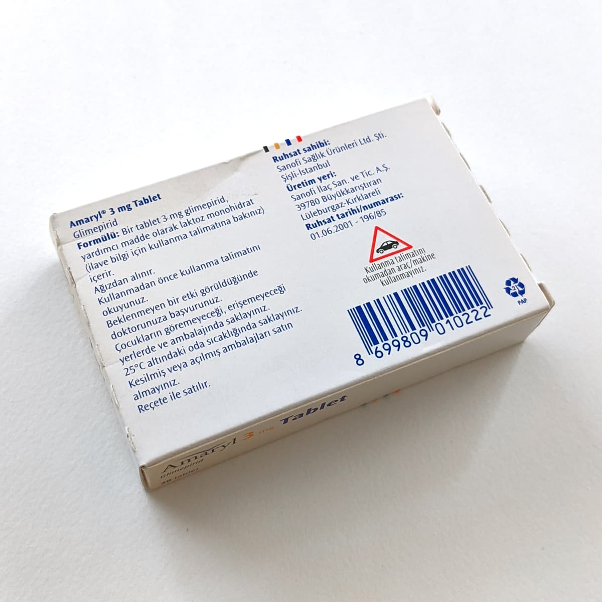 Amaryl 3mg product picture 3