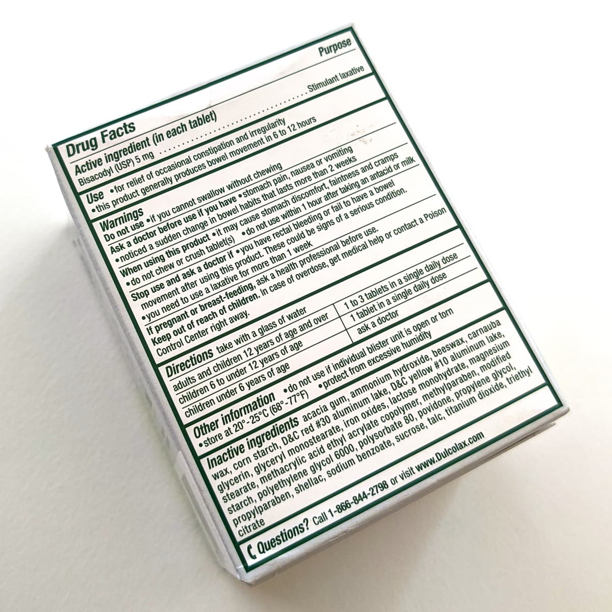 Dulcolax 5mg product picture 2