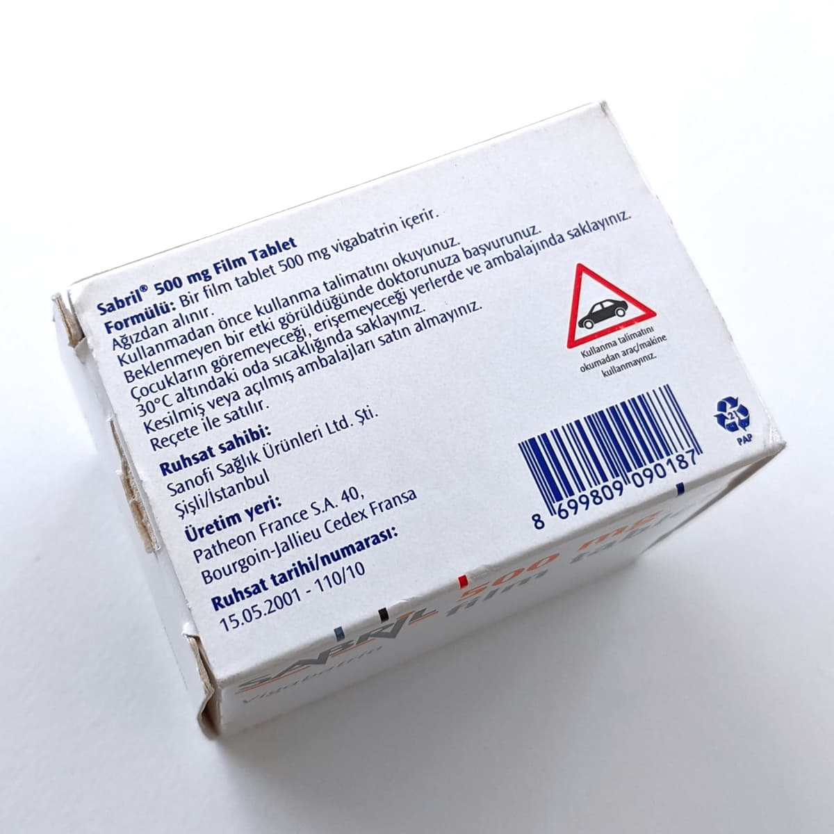 Sabril 500mg product picture 3