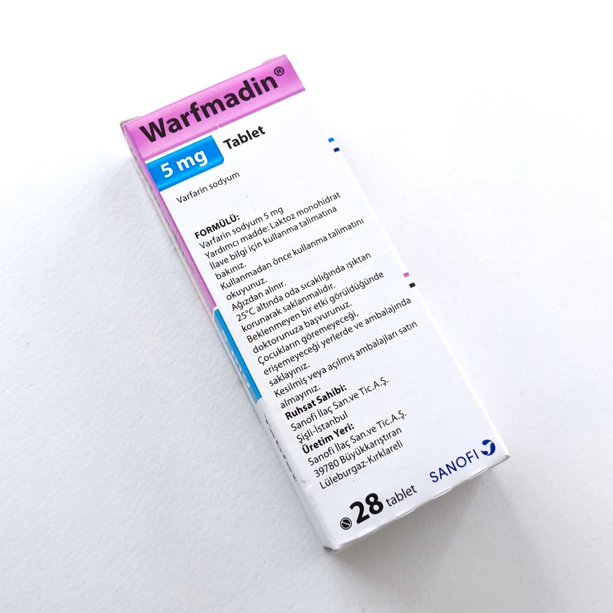 Warfmadin 5mg product picture 3
