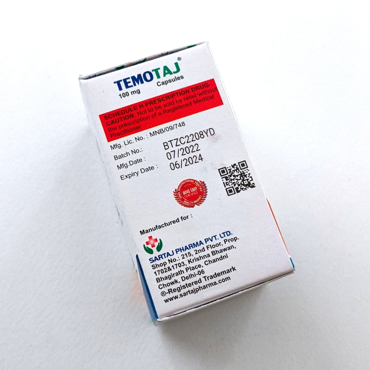 Temotaj 100mg product picture 4