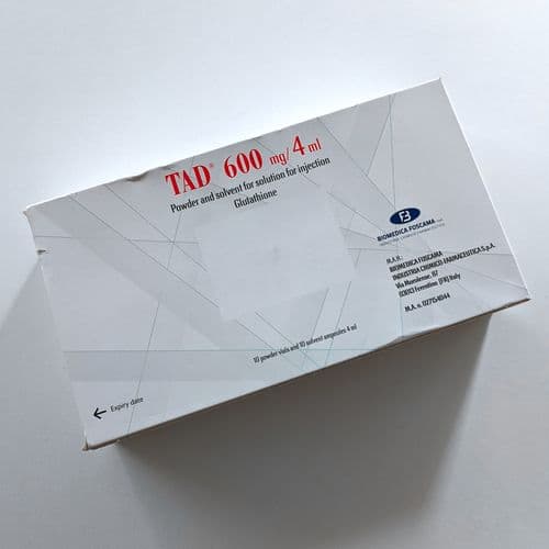 TAD 600mg/4ml, Original, Italy, (Glutathione) Pakistan's TAD 600mg/4ml, Original, Italy, (Glutathione) Pakistan's