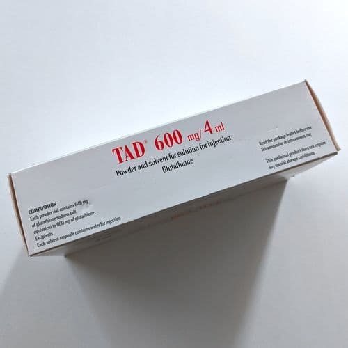 tad 600 glutathione italy TAD 600mg/4ml, Original, Italy, (Glutathione) · Pakistan's tad 600 glutathione italy TAD 600mg/4ml, Original, Italy, (Glutathione) · Pakistan's